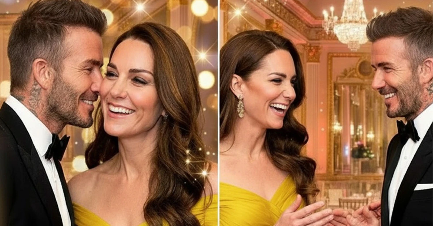 A Heartfelt Reunion: Catherine and David Beckham's Touching Moment at Windsor Castle