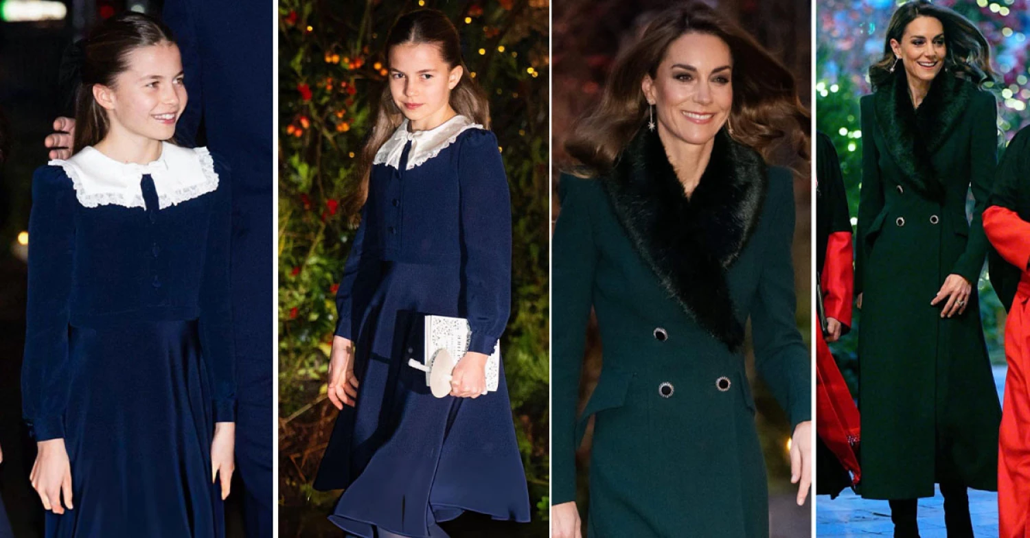 Princesses Catherine and Charlotte steal hearts in sweetest mother-daughter Christmas moment