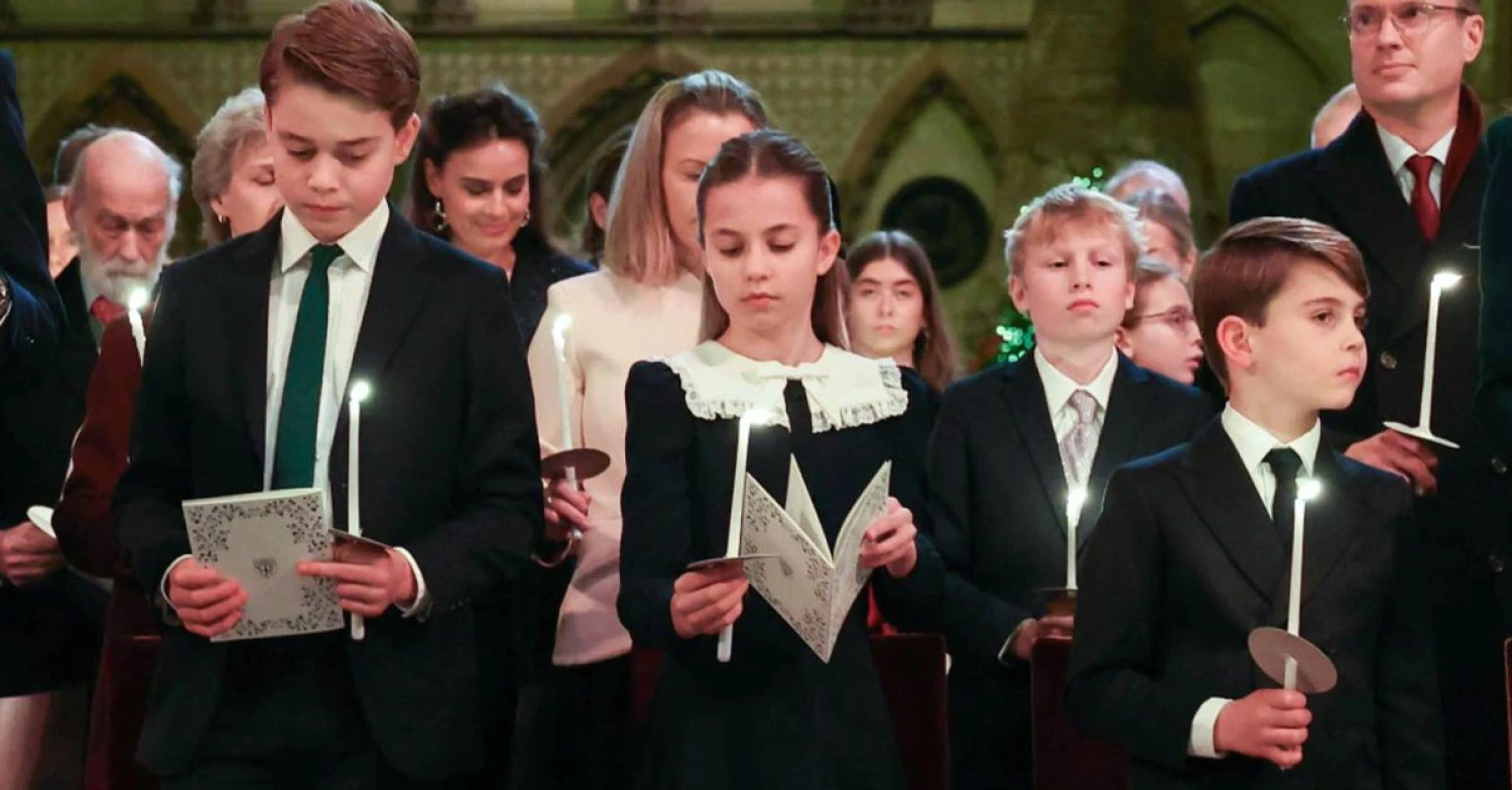 Princess Catherine's rare gesture for George, Charlotte and Louis attracts attention at fifth annual Christmas service