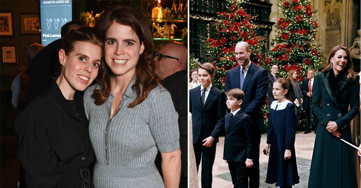 Eugenie and Beatrice finally broke their silence about their relationship after missing Princess Catherine's Christmas celebrations.